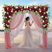 Flower Basket Wedding Bouq For Bride