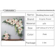 Pink And Grey Artificial Flowers