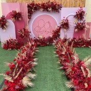 Circle Wedding Arch With Flowers