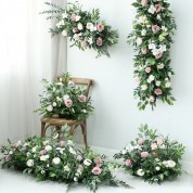 Peach Colour Wedding Decor