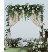 Orange Brown And Gold Wedding Decorations