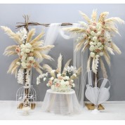 Burnt Orange Wedding Table Decorations