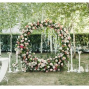 Flower Arrangement With Lights