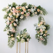 Decorative White Wedding Arch