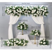 Artificial Flower Arrangements With Vase