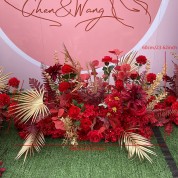 Circle Wedding Arch With Flowers