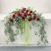 Hydrangea Cotton Table Runner