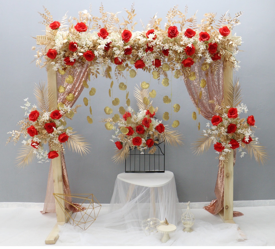 orange and yellow wedding decorations7