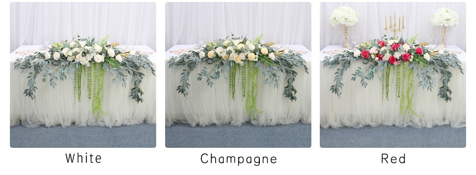 hydrangea cotton table runner4