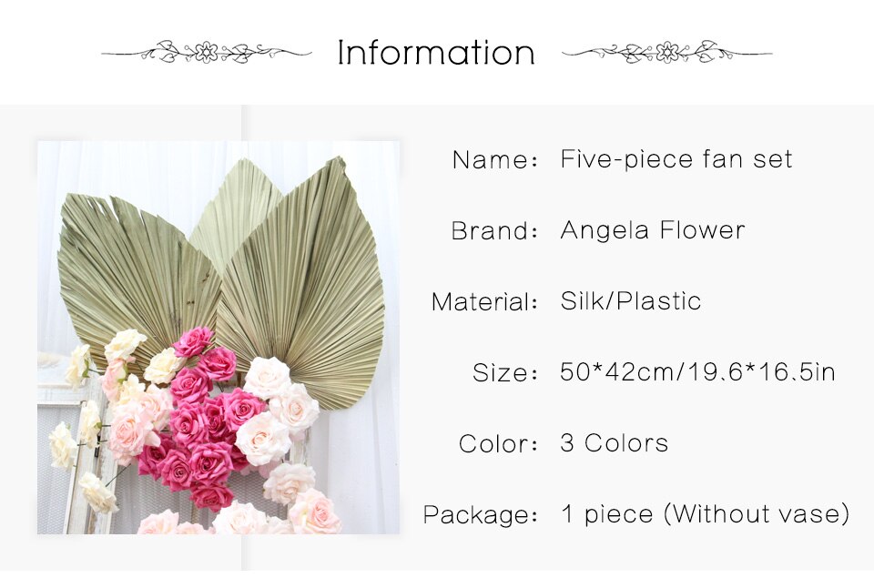 Floral arrangement expenses for wedding decor