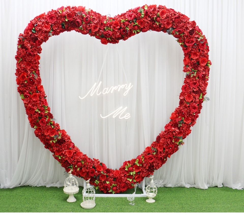 summer wedding arch