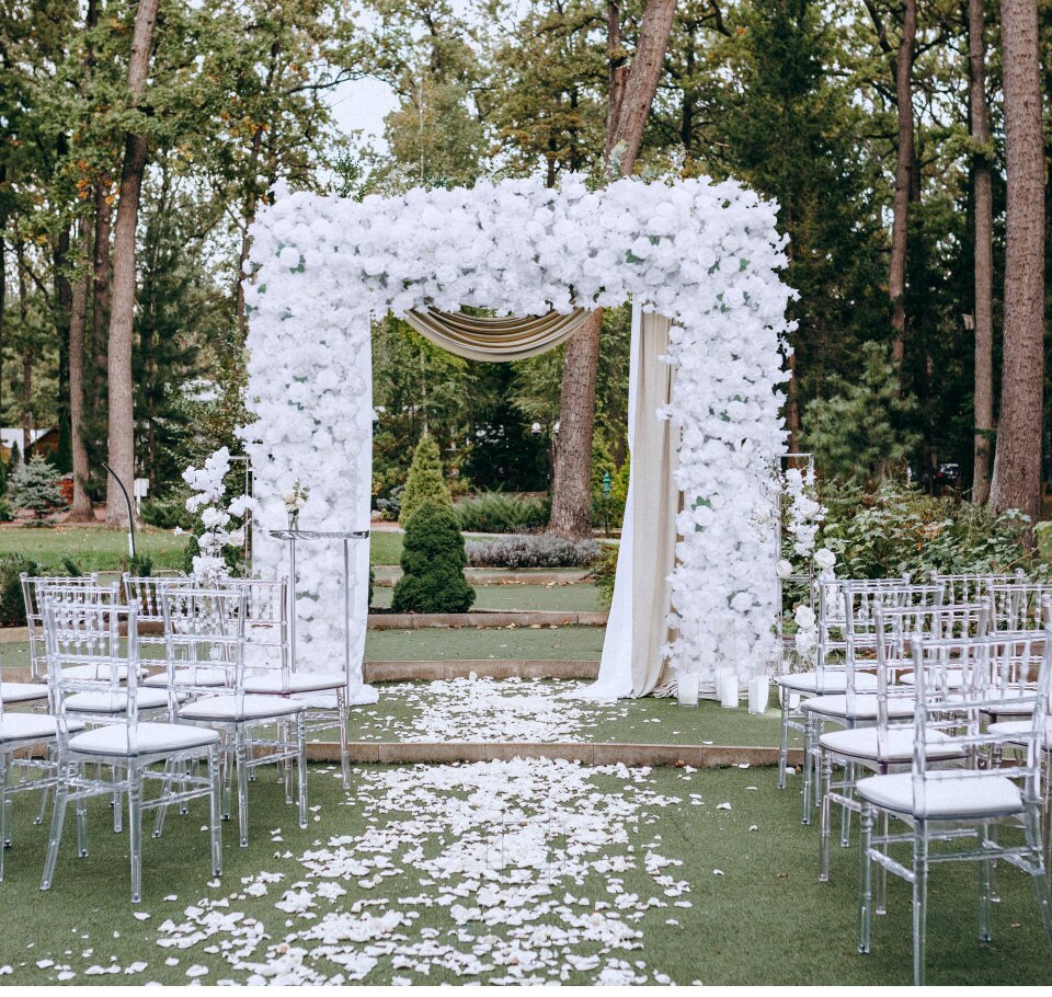 flower arrangement in elephant