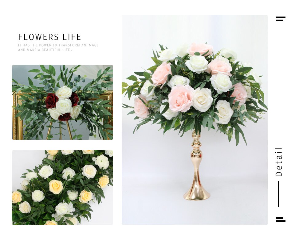 artificial flower arrangements with vase4