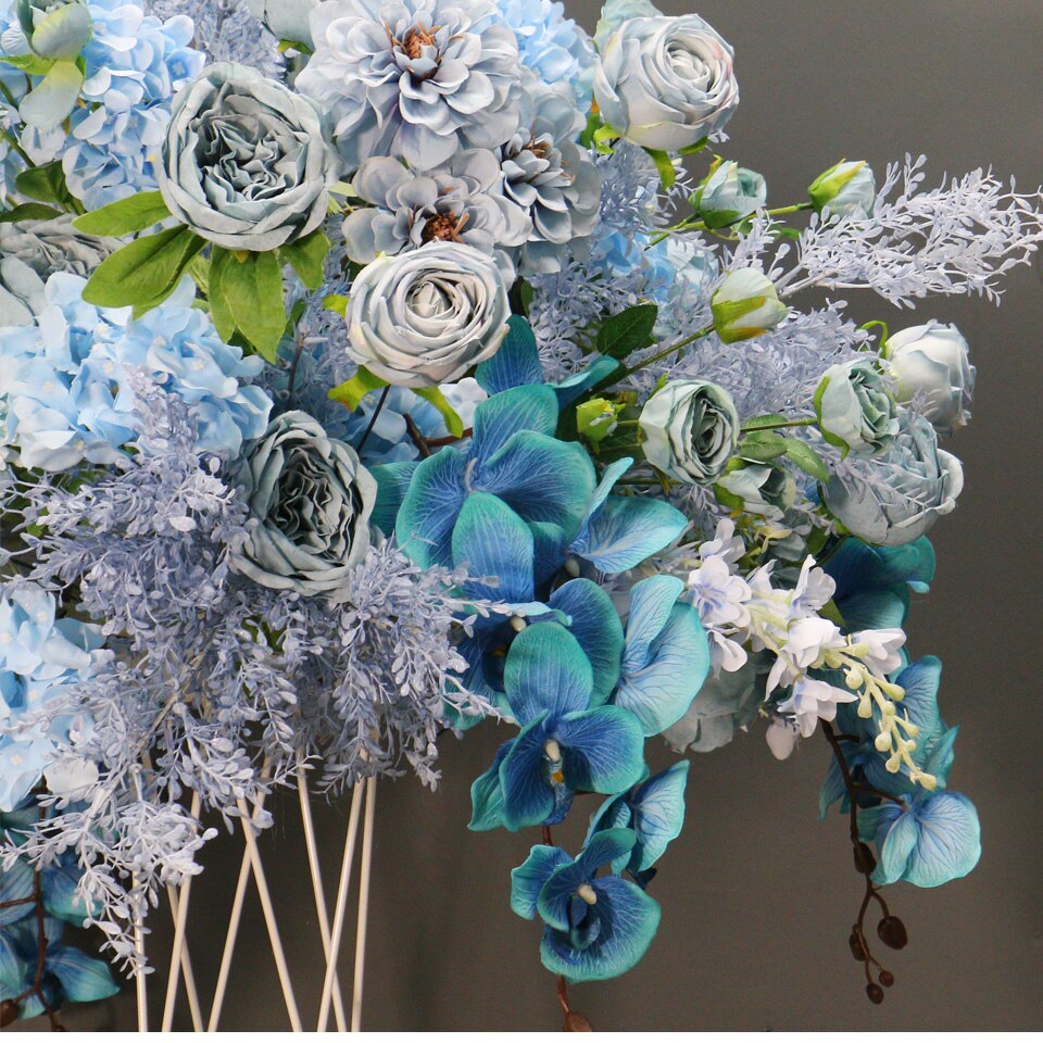 turquoise and yellow wedding decorations9