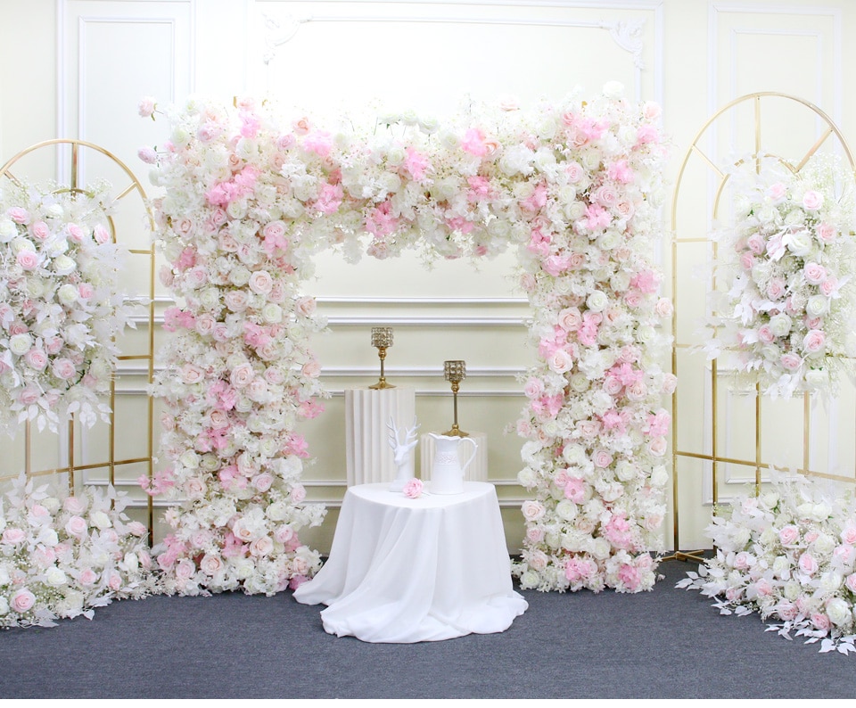 floral backdrop for wedding portland