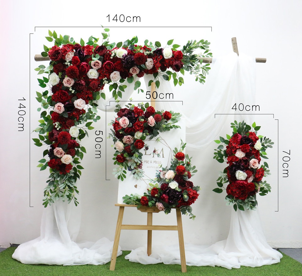 flower basket wedding bouq for bride1