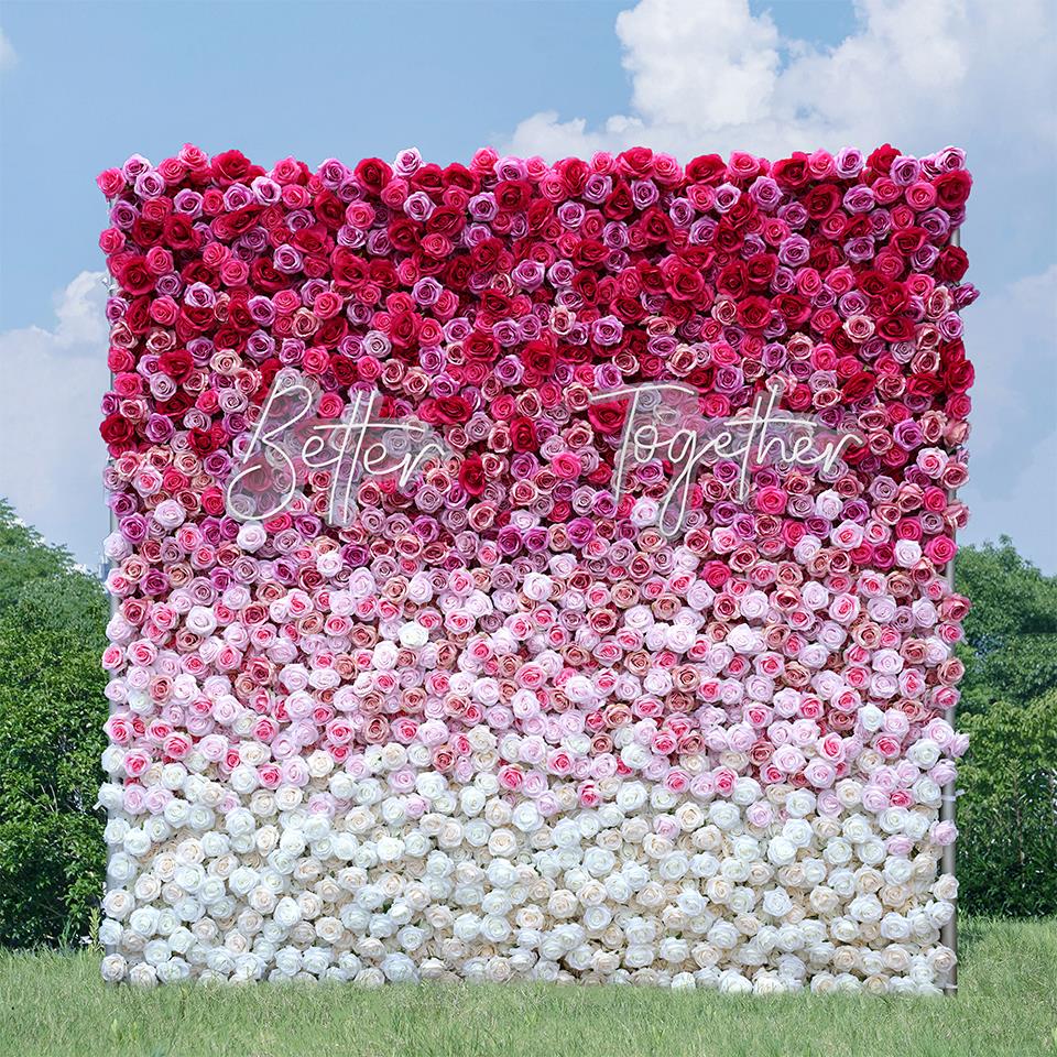 Materials needed for creating an arch backdrop for a wedding