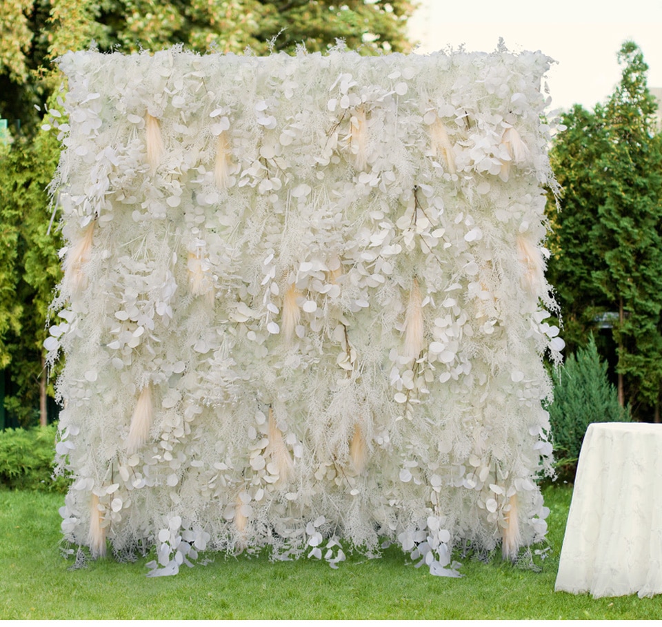 outdoor park wedding decorations