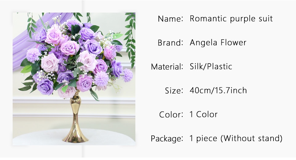 Aesthetics: Petal Density in Table Decorations