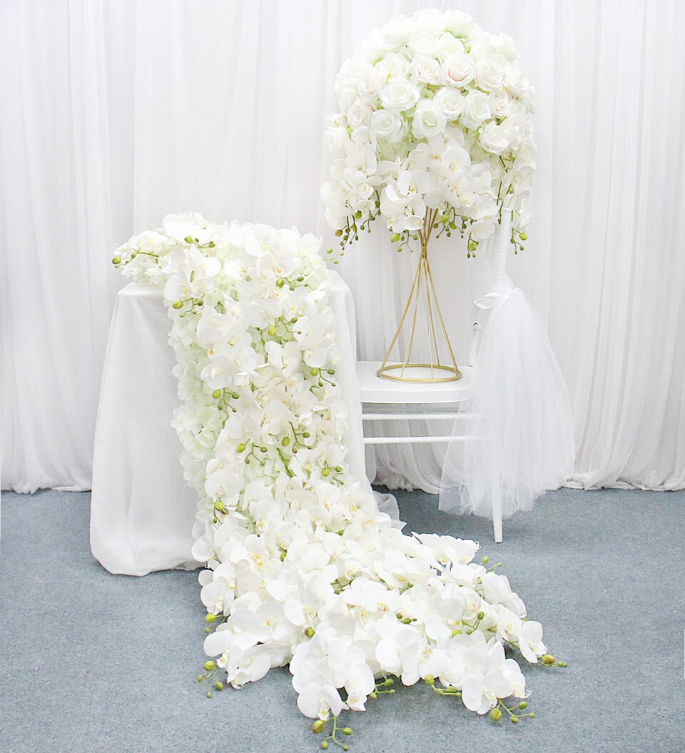 Floral Backdrop Designs for Wedding Reception Walls