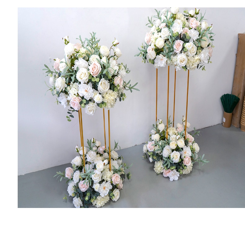 wedding cake flower arrangements10