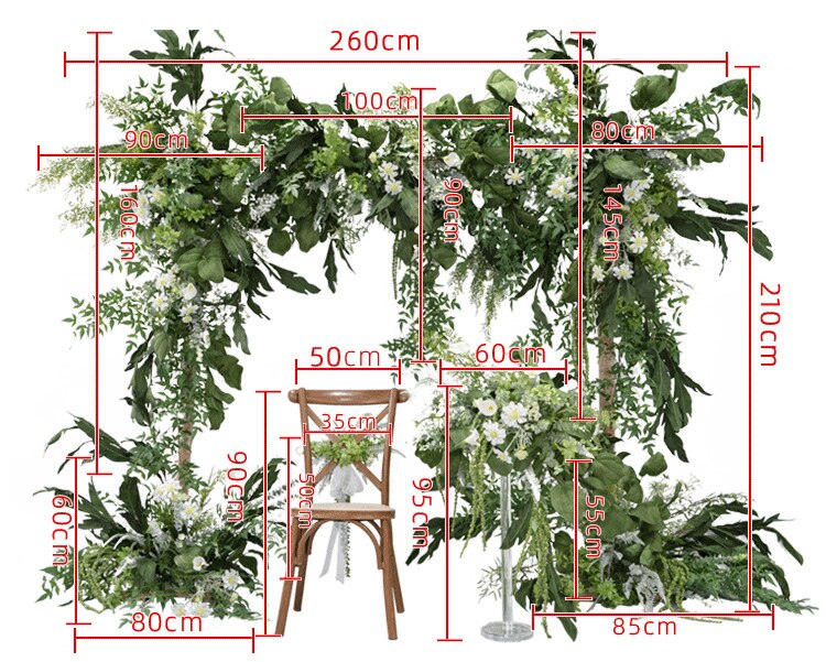 Creating a balanced composition with different flower sizes and colors